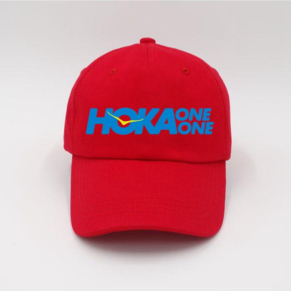 Hoka Baseball Caps NZ - Hoka One One Logo Top Level Red (OLI591086)